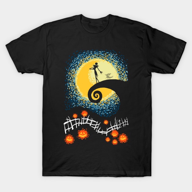 Starry Nightmare T-Shirt by Pescapin